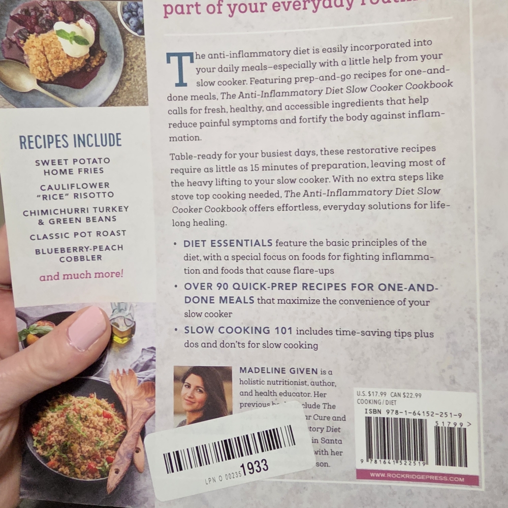 Anti-Inflammatory Diet Slow Cooker Cookbook - Picture 4 of 6